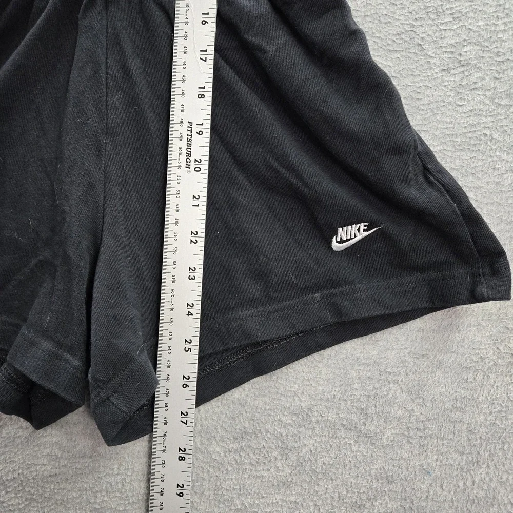 Nike Girls Romper‎ M Black Swoosh Logo Embroidery Sleeveless 3.5